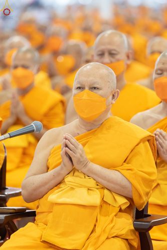 ภาพ No.76902:พิธีบูชาข้าวพระ ในวันมาฆบูชา อาทิตย์ต้นเดือนที่ 6 มีนาคม พ.ศ. 2566 ณ วัดพระธรรมกาย จ.ปทุมธานี