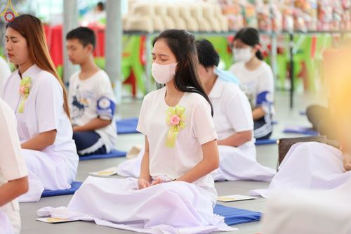 ภาพ No.84850:พิธีทอดผ้าป่าสามัคคีกันสาดคุ้มภัย และกำแพงแก้วเพื่อปกป้องภัยอันตราย จากความไม่สงบในพื้นที่ ณ ศูนย์ปฏิบัติธรรมและอบรมเยาวชนเมืองยะลา  ถนนเวฬุวัน ซอยเศรษฐี วันเสาร์ ที่ ๒๙ กรกฎาคม พ.ศ. ๒๕๖๖