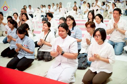 ภาพ No.213508:วันเสาร์ที่ 29 มีนาคม พ.ศ. 2568 พิธีปลงผม โครงการสามเณรยุวธรรมทายาท รุ่นที่ 33 โครงการสามเณรมัชฌิมธรรมทายาท รุ่นที่ 29 ณ ห้องปฏิบัติธรรมวิหารคด คอร์ 13 วัดพระธรรมกาย