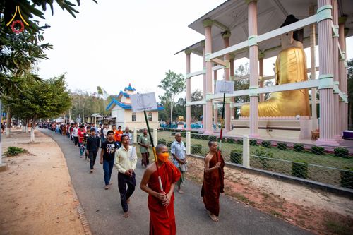 ภาพ No.75731:พิธีตัดปอยผม และ ปลงผมนาคธรรมทายาท ในโครงการบรรพชาสามเณรหมู่ครั้งที่ 3 วันที่ 9 กุมภาพันธ์ พ.ศ. 2566 ณ วัดเบงกาลี เมืองคากาจารี ประเทศบังกลาเทศ