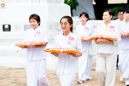 ภาพ No.234956:วันเสาร์ที่ 26 กรกฎาคม พ.ศ. 2568 พิธีทอดผ้าป่าบูรณปฏิสังขรณ์ วัดสามพระยาวรวิหาร ณ ศาลาอบรมสงฆ์ วัดสามพระยาวรวิหาร เขตพระนคร กรุงเทพมหานครฯ