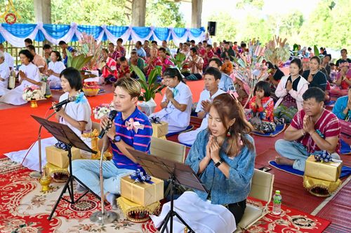 พิธีทอดกฐินสามัคคีทั่วไทย 5,000 วัด (สร้างที่พักสงฆ์) ณ สำนักสงฆ์บ้านแม่ลิดหลวง อ.แม่สะเรียง จ.แแม่ฮ่องสอน วันที่ 25 พฤศจิกายน พ.ศ.2566