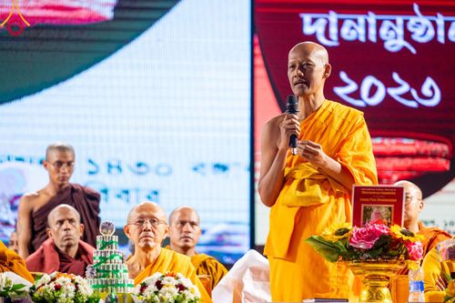 ภาพ No.98825:พิธีทอดกฐินสมทบ วัดพุทธธัมมะราชิกะ กรุงธากา ประเทศบังกลาเทศ วันอาทิตย์ที่ 26 พฤศจิกายน พ.ศ. 2566