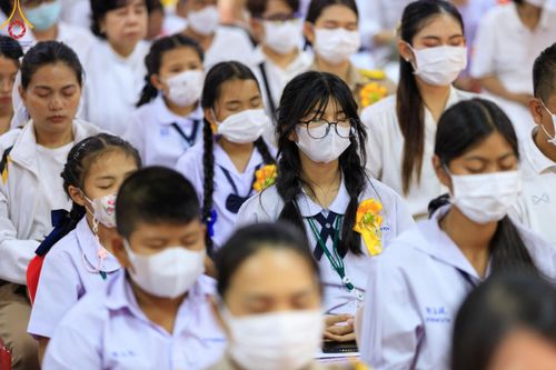 ภาพ No.116406:พิธีถวายสังฆทาน 106 วัด ณ วัดตะเคียน อ.บางกรวย จ.นนทบุรี วันเสาร์ที่ 20 มกราคม พ.ศ. 2567