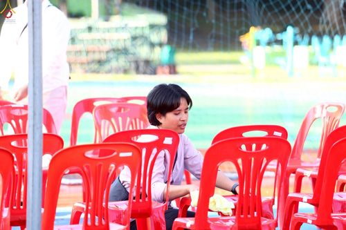 ภาพ No.236774:วันที่ 26-27 กรกฎาคม พ.ศ. 2568 ภาพการเตรียมงาน - เก็บงาน มหาสังฆทานครั้งยิ่งใหญ่ ตักบาตรพระ 1,000 รูป ทำบุญเมืองพัทลุง