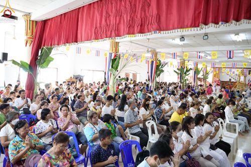 ภาพ No.166563:พิธีทอดกฐิน ณ วัดไทรม้าเหนือ จ.นนทบุรี ในโครงการกฐินสามัคคีทั่วไทย 30,000 วัด บูชาธรรม 80 ปี หลวงพ่อธัมมชโย โดยคณะศิษยานุศิษย์วัดพระธรรมกาย วันที่ 23 ตุลาคม พ.ศ. 2567