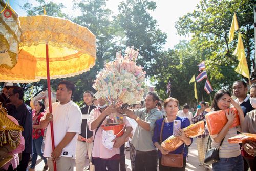 ภาพ No.95895:พิธีทอดกฐินสามัคคีทั่วไทย 5,000 วัด ณ วัดจุฬาจินดาราม จ.ปทุมธานี วันที่ 19 พฤศจิกายน พ.ศ. 2566
