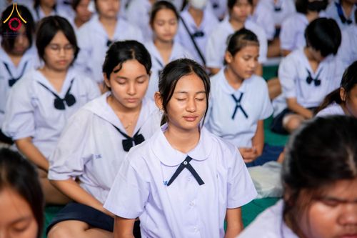 ภาพ No.183888:วันรวมพลังเด็กดี V-Star ผู้นำฟื้นฟูศีลธรรมโลก ครั้งที่ 17 ประจำปี 2567 จังหวัดราชบุรี ในวันที่ 26 พฤศจิกายน พ.ศ. 2567 ณ ศูนย์อบรมเยาวชนผาสุกวนิช อำเภอเมือง จังหวัดราชบุรี