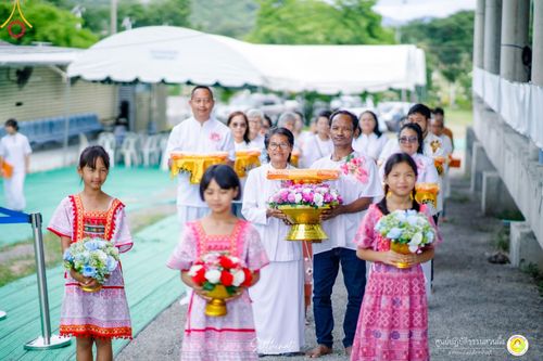 ภาพ No.142836:พิธีทอดผ้าป่าศูนย์ปฏิบัติธรรมสวนผึ้ง อ.สวนผึ้ง จ.ราชบุรี เพื่อสมทบทุนสร้างอาคารปฎิบัติธรรม วันที่ 23 กรกฎาคม พ.ศ. 2567
