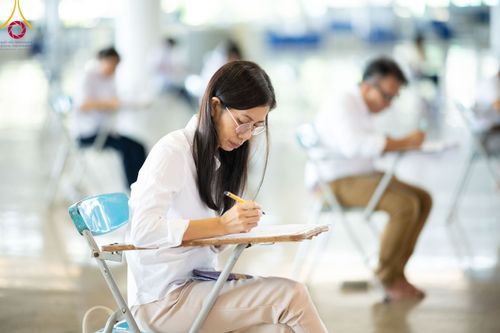 ภาพ No.101165:พิธีสอบธรรมสนามหลวง ธรรมศึกษาชั้นตรี-โท-เอก วันที่ 7 ธันวาคม พ.ศ. 2566 ณ วัดพระธรรมกาย จ.ปทุมธานี