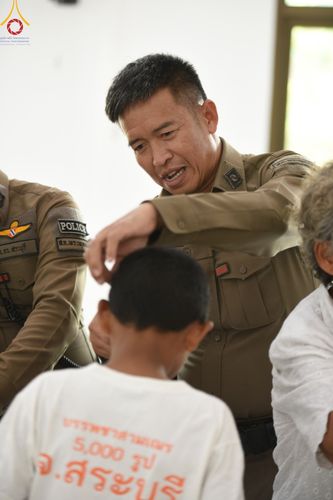 ภาพ No.133367:พิธีตัดปอยผม ธรรมทายาท โครงการบรรพชาสามเณร ฟื้นฟูพระพุทธศาสนาทั่วไทย  ณ ศูนย์ปฏิบัติธรรมจังหวัดสระบุรี อ.พระพุทธบาท จ.สระบุรี  วันที่ 2 เมษายน พ.ศ. 2567