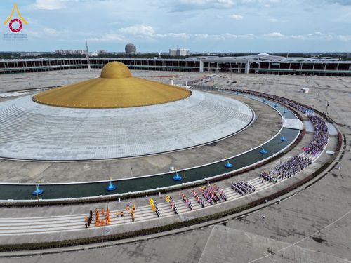 ภาพ No.232771:วันอาทิตย์ที่ 6 กรกฏาคม พ.ศ. 2568 พิธีสวดธัมมจักกัปปวัตตนสูตร เมียนมา ครั้งที่ 8 ณ มหาธรรมกายเจดีย์ วัดพระธรรมกาย