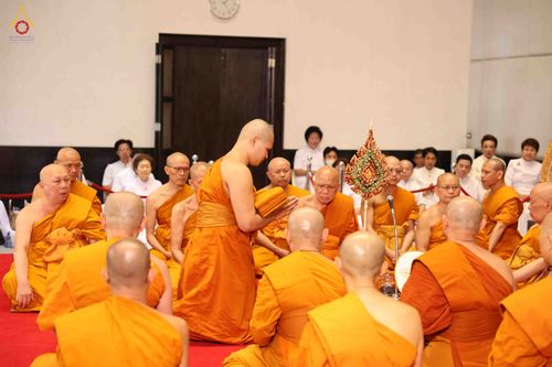 ภาพ No.341876:วันพุธที่ 29 กรกฎาคม พ.ศ. 2569 พิธีอุปสมบทสามเณรประโยค 9 นาคในพระบรมราชานุเคราะห์ ณ โบสถ์พระไตรปิฏก วัดพระธรรมกาย