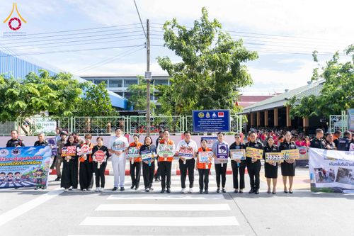 ภาพ No.337411:วันที่ 18 มิถุนายน 2569 “โครงการปรับปรุงพื้นที่เพื่อความปลอดภัย สำหรับคณะครู นักเรียน ผู้ปกครอง และประชาชนผู้ใช้เส้นทางสัญจร”  ณ โรงเรียนสังข์อ่ำวิทยา ถนนสีขาว ตำบลคลองสอง อำเภอคลองหลวง จังหวัดปทุมธานี