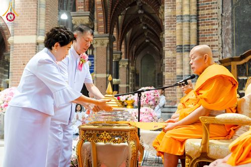 ภาพ No.329686:วันที่ 16 พฤษภาคม พ.ศ.2569 พิธีประดิษฐานพระประธาน และบรรจุพระบรมสารีริกธาตุ เนเธอร์เเลนด์