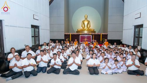 ภาพ No.340498:วันที่ 16 กรกฎาคม พ.ศ.2569 อำเภอคลองหลวงผสานเครือข่าย“บวร”ถวายเทียนพรรษาปี2569 ณ วัดพระธรรมกาย