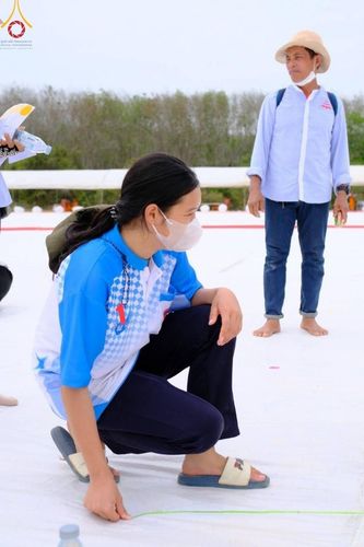 ภาพ No.128687:V.33 รวมพลังเพื่อบางกล่ำ การเตรียมงานของเจ้าหน้าที่หน่วยงานต่างๆ เพื่องานธรรมยาตราอัญเชิญพระบรมสารีริกธาตุ ประดิษฐาน ณ มหารัตนเจดีย์สิริปทุมสวรรค์ (เจดีย์อริยพุทธะ 5 พระองค์) ศูนย์ปฏิบัติธรรมภาคใต้ อ.บางกล่ำ จ.สงขลา ระหว่างวันที่ 9-10 มีนาคม พ.ศ. 2567