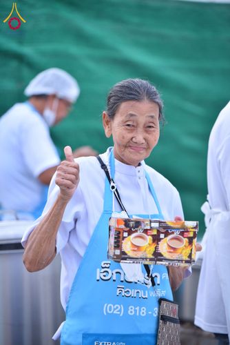 ภาพ No.118093:พิธีถวายภัตตาหารเป็นสังฆทาน แด่คณะพระธรรมยาตรา ปีที่ 12 วันที่ 24 มกราคม พ.ศ. 2567 ณ อนุสรณ์สถานบางนางแท่น จ.นครปฐม