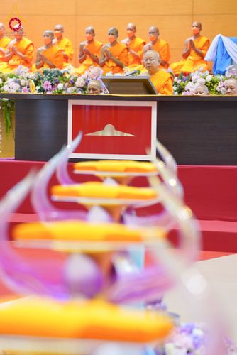 ภาพ No.134094:พิธีบูชาข้าวพระ  ในวันอาทิตย์ต้นเดือนที่ 7 เมษายน พ.ศ. 2567 ณ วัดพระธรรมกาย จ.ปทุมธานี