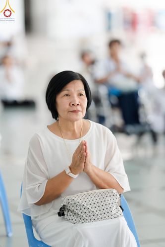 ภาพ No.149326:พิธีบุพเปตพลี ครั้งที่ 154 ร่วมอุทิศบุญแด่หมู่ญาติที่ล่วงลับไปแล้ว และสืบทอดอายุพระพุทธศาสนา วันจันทร์ที่ 19 สิงหาคม พ.ศ.2567 ณ หอฉันคุณยายอาจารย์ฯ วัดพระธรรมกาย