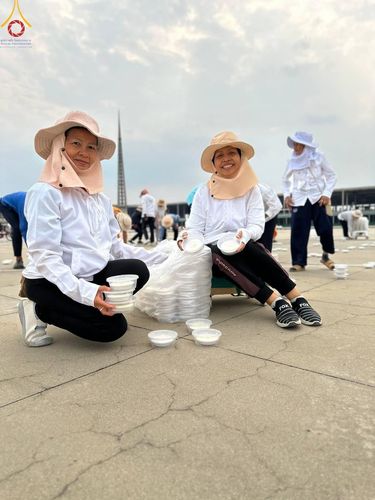 ภาพ No.122444:V.23 อีกนิด การเตรียมงาน เก็บงาน การรับบุญของเจ้าหน้าที่หน่วยงานต่างๆ เพื่อโครงการธรรมยาตรา ปีที่ 12 ระหว่างวันที่ 2 - 31 มกราคม พ.ศ. 2567