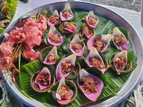 ภาพ No.201483:พิธีถวายภัตตาหารเป็นสังฆทาน แด่พระธรรมยาตรา ณ อนุสรณ์สถานบางปลา วัดบางปลา อำเภอบางเลน จังหวัดนครปฐม ในโครงการธรรมยาตรา กตัญญูบูชา มหาปูชนียาจารย์ พระมงคลเทพมุนี(สด จนฺทสโร) พระผู้ปราบมาร อนุสรณ์สถาน 7 แห่ง ปีที่ 13 วันที่ 25 มกราคม พ.ศ. 2568