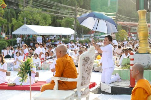 ภาพ No.236855:วันที่ 26-27 กรกฎาคม พ.ศ. 2568 ภาพการเตรียมงาน - เก็บงาน มหาสังฆทานครั้งยิ่งใหญ่ ตักบาตรพระ 1,000 รูป ทำบุญเมืองพัทลุง