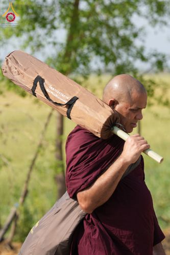 ภาพ No.132090:พิธีต้อนรับ พระ-สามเณร ธรรมยาตรา ในโครงการบรรพชา 1,250 รูป ณ แดนประสูติ สวนลุมพินี ประเทศเนปาล วันที่ 16-17 มีนาคม พ.ศ. 2567