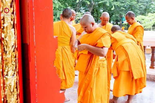 ภาพ No.346085:วันอาทิตย์ที่ 23 สิงหาคม พ.ศ. 2569  โครงการบรรพชาอุปสมบทหมู่ รุ่นเข้าพรรษาหลัง ประจำปี 2569 ณ พัทธสีมา วัดดอกไม้ อำเภอบางปะหัน จังหวัดพระนครศรีอยุธยา