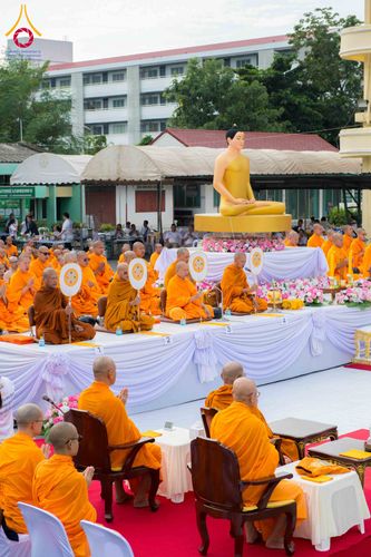 ภาพ No.346975:วันอาทิตย์ที่ 30 สิงหาคม พ.ศ. 2569  พิธีทำบุญตักบาตรพระ 123 รูป เนื่องในโอกาสครบรอบ 122 ปี แห่งการก่อตั้งอำเภอคลองหลวง จังหวัดปทุมธานี ณ บริเวณหน้าที่ว่าการอำเภอคลองหลวง