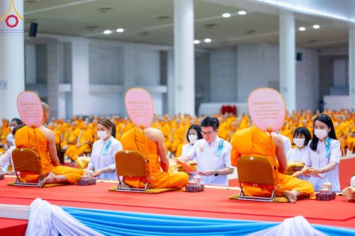 ภาพ No.90661:พิธีบำเพ็ญกุศลสวดพระอภิธรรม อุบาสกถาวร พรหมถาวร (อุบาสกผู้ปั้นพระ) วันอาทิตย์ที่ 15 ตุลาคม พ.ศ. 2566 ณ ห้องแก้วสารพัดนึก 1 สภาธรรมกายสากล วัดพระธรรมกาย จ.ปทุมธานี