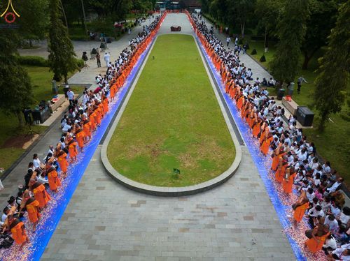 ภาพ No.68480:ธรรมยาตรา ณ มหาเจดีย์บรมพุทโธ ประเทศอินโดนีเซีย วันที่ 24 ธันวาคม พ.ศ. 2565
