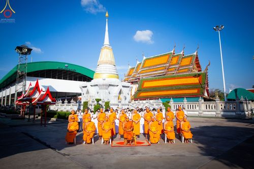 ภาพ No.66960:พิธีอุปสมบท วัดบางโฉลงใน จ.สมุทรปราการ รับบุญจัดงานโดย สำนักกัลยาณมิตรสากล เมื่อวันที่ 7 ธันวาคม พ.ศ. 2565