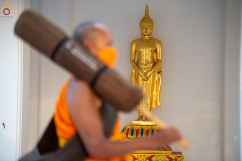 ภาพ No.72703:พุทธบุตรธรรมยาตรา ปฏิบัติธรรมและบันทึกภาพประวัติศาสตร์ ในโครงการธรรมยาตรากตัญญูบูชา มหาปูชนียาจารย์ พระมงคลเทพมุนี(สด จนฺทสโร) พระผู้ปราบมาร อนุสรณ์สถาน 7 แห่ง ปีที่ 11 ณ วัดสองพี่น้อง อ.สองพี่น้อง จ.สุพรรณบุรี วันที่ 15 มกราคม พ.ศ. 2566