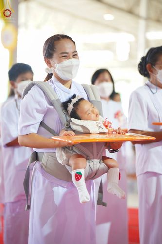 ภาพ No.65303:พิธีทอดผ้าป่า ในวันอาทิตย์ต้นเดือนที่ 4 ธันวาคม พ.ศ. 2565 ณ วัดพระธรรมกาย จ.ปทุมธานี