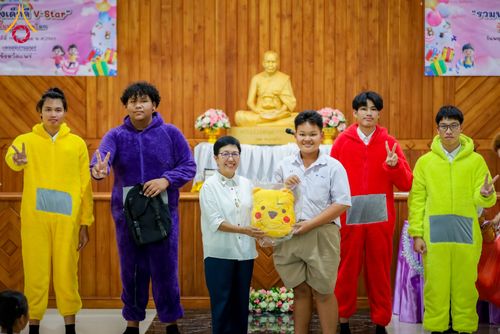 ภาพ No.285508:วันที่ 11 ธันวาคม พ.ศ. 2568  รวมพลังเด็กดี V-Star ผู้นำฟื้นฟูศีลธรรมโลก ประจำปี 2568 จังหวัดแพร่  ณ ธุดงคสถานแพร่ อำเภอวังชิ้น จังหวัดแพร่