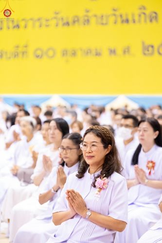 ภาพ No.160368:พิธีทอดผ้าป่าสมทบกฐินวัดพระธรรมกาย และสมทบกฐิน 30,000 วัดทั่วไทย ครั้งที่ 3 ณ สภาธรรมกายสากล วัดพระธรรมกาย วันพฤหัสบดีที่ 10 ตุลาคม พ.ศ. 2567