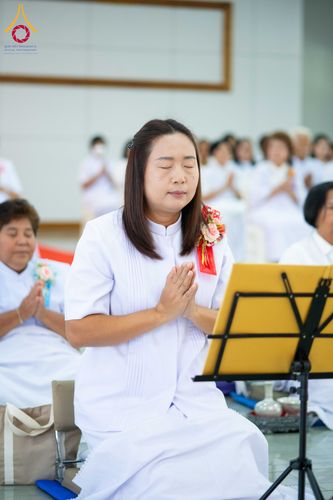 ภาพ No.278423:วันพุธที่ 10 ธันวาคม พ.ศ.2568  พิธีทอดผ้าป่าเพื่อสนับสนุนโครงการตักบาตรพระ 10,000 รูป เมืองกาญจนบุรี ณ อาคารปลูกศรัทธา วัดพระธรรมกาย