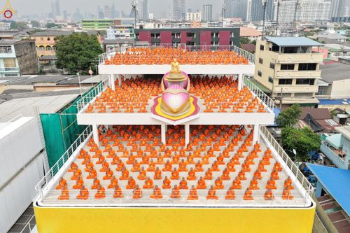 ภาพ No.300009:วันที่ 22 มกราคม พ.ศ.2569 พระธรรมยาตราปฏิบัติธรรม และถ่ายภาพหมู่ประวัติศาสตร์ ณ อาคารธรรมยาตรา กตัญญูบูชามหาปูชนียาจารย์  ตรงข้ามวัดปากน้ำภาษีเจริญ จ.กรุงเทพมหานคร ในโครงการธรรมยาตรา กตัญญูบูชา มหาปูชนียาจารย์ พระมงคลเทพมุนี(สด จนฺทสโร) พระผู้ปราบมาร อนุ