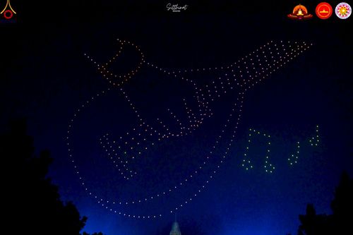 ภาพ No.224608:วันจันทร์ที่ 12 พฤษภาคม พ.ศ. 2568  ชาวพุทธในอินโดนีเซีย ร่วมฉลองวิสาขบูชาจุดประทีปกว่า 200,000 ดวง ณ พระมหาเจดีย์บรมพุทโธ  เจริญพุทธมนต์ถวาย “พระวชิรเกล้าเจ้าอยู่หัว”