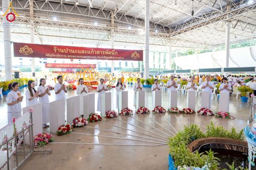 ภาพ No.273001:วันอาทิตย์ที่ 23 พฤศจิกายน พ.ศ.2568 พิธีมุทิตาสักการะ พระมหาเถระและพระเถระ ประจำปีพุทธศักราช 2568 ณ ห้องแก้วสารพัดนึก 2 สภาธรรมกายสากล  วัดพระธรรมกาย