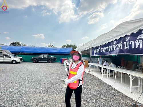 ภาพ No.113535:V.12 พลังหมู่ การเตรียมงาน เก็บงาน การรับบุญของเจ้าหน้าที่หน่วยงานต่างๆ เพื่อโครงการธรรมยาตรา ปีที่ 12 ระหว่างวันที่ 2 - 31 มกราคม พ.ศ. 2567