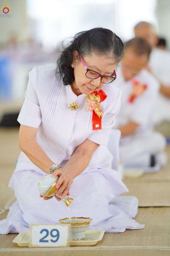 ภาพ No.247512:วันจันทร์ที่ 22 กันยายน พ.ศ. 2568 (วันพระ แรม 15 ค่ำ เดือน 10) พิธีบุพเปตพลี ครั้งที่ 170 ร่วมอุทิศบุญแด่หมู่ญาติที่ล่วงลับไปแล้ว และสืบทอดอายุพระพุทธศาสนา ณ หอฉันคุณยายอาจารย์ฯ วัดพระธรรมกาย