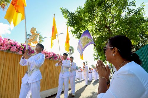 ภาพ No.248849:วันที่ 20 กันยายน พ.ศ. 2568 พิธีอัญเชิญรูปหล่อหลวงปู่วัดปากน้ำ ภาษีเจริญ จากวัดมงคลนิมิตร พระอารามหลวง เพื่อประดิษฐาน ณ วิหารพระมงคลเทพมุนี (สด จนฺทสโร)  ศูนย์ปฏิบัติธรรมภูเก็ต จ.ภูเก็ต