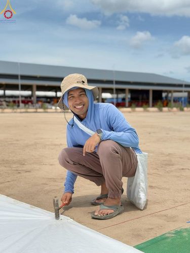 ภาพ No.211272:วันเสาร์ที่ 15 มีนาคม พ.ศ. 2568  การเตรียมงานของเจ้าหน้าที่ เพื่องานฉลองปทุมเจดีย์ ณ ศูนย์อบรมเยาวชนปัตตานี