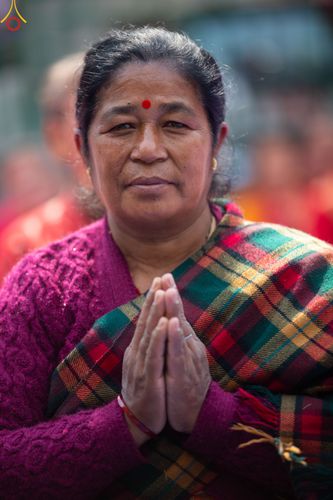 ภาพ No.77605:พิธีตัดปอยผมและปลงผมนาคธรรมทายาท ในโครงการบรรพชาสามเณรหมู่ ประเทศเนปาล วันที่ 11 มีนาคม พ.ศ.2566