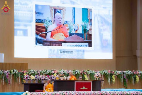 ภาพ No.310570:วันอาทิตย์ที่ 22 กุมภาพันธ์ พ.ศ. 2569 พิธีมุทิตาสักการะในโอกาสอายุวัฒนะมงคล 80 ปี พระพรหมวชิรปัญญาจารย์ (ทองดี สุรเตโช ป.ธ.9) ณ ห้องแก้วสารพัดนึก 2 วัดพระธรรมกาย จ.ปทุมธานี