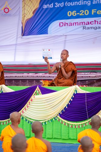 ภาพ No.131187:Photo Story ปฐมบรรพชาชาวพุทธมาร์มา Episode 4/5 วันที่ 13 กุมภาพันธ์พ.ศ. 2567 ณ วัดธัมจักร อรัญกุฏิ บังกลาเทศ