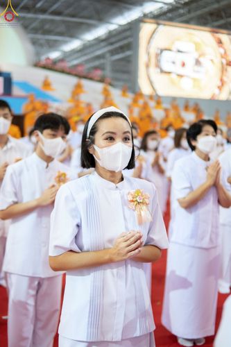 ภาพ No.82377:พิธีหล่อพระประธานเพื่อประดิษฐาน ณ มหาวิหารคด วันอาทิตย์ที่ 11 มิถุนายน พ.ศ. 2566 ณ สภาธรรมกายสากล วัดพระธรรมกาย