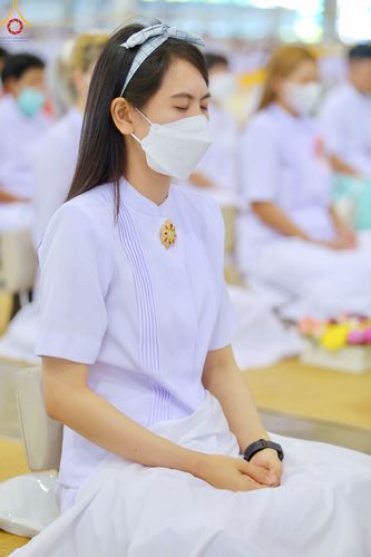 ภาพ No.81561:พิธีตักบาตร ข้าวสารอาหารแห้ง และพิธีบูชาข้าวพระ ณ สภาธรรมกายสากล วัดพระธรรมกาย วันเสาร์ที่ 3 มิถุนายน 2566
